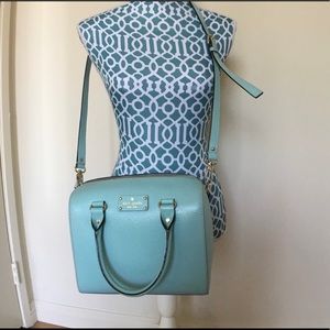 Kate Spade Tiffany Blue Satchel Bag